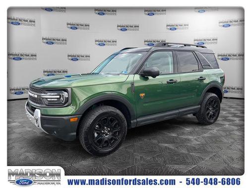 Green Metallic 2025 Ford Bronco Sport Badlands
