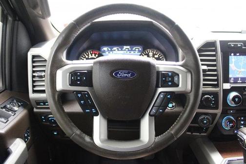 White Platinum Tri-Coat Metallic 2018 Ford F-150 King Ranch