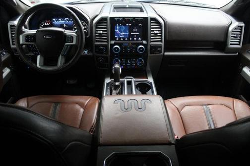 White Platinum Tri-Coat Metallic 2018 Ford F-150 King Ranch