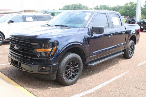Antimatter Blue Metallic 2024 Ford F-150 XLT