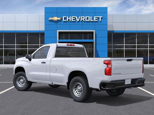 Summit White 2026 Chevrolet Silverado 1500 WT
