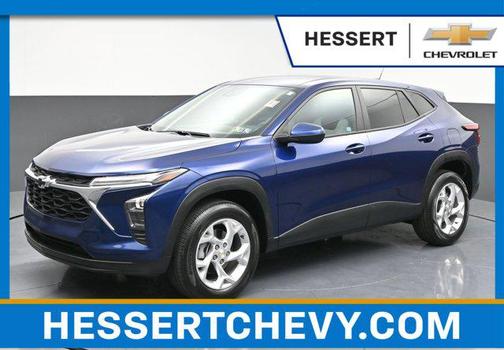 Blue Glow Metallic 2024 Chevrolet Trax LS