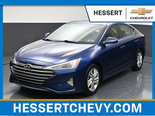 Lakeside Blue 2020 Hyundai ELANTRA Value Edition