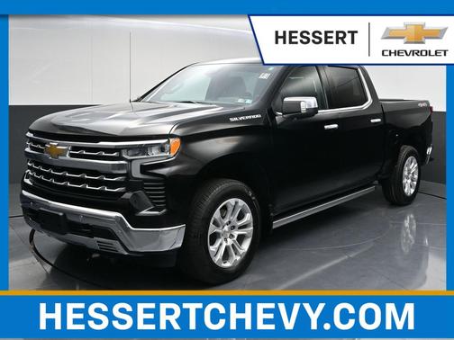 Black 2023 Chevrolet Silverado 1500 LTZ