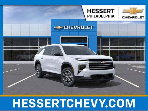 Polar White Tricoat 2026 Chevrolet Traverse LT