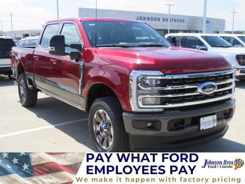 Ruby Red 2026 Ford F-250 King Ranch