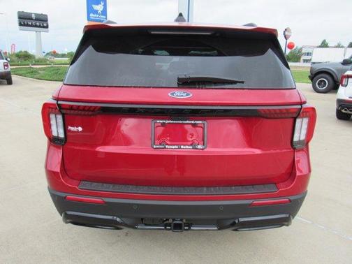 Red Metallic 2026 Ford Explorer ST-Line