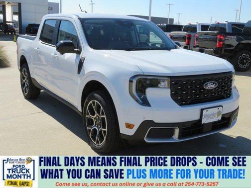 Oxford White 2026 Ford Maverick Lariat