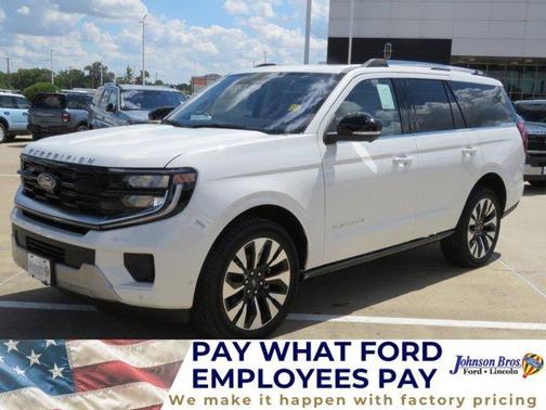Star White 2025 Ford Expedition Platinum