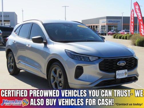 Iconic Silver Metallic 2023 Ford Escape ST-Line