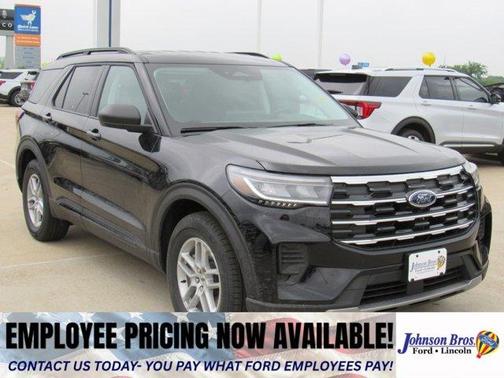 Agate Black Metallic 2026 Ford Explorer Active