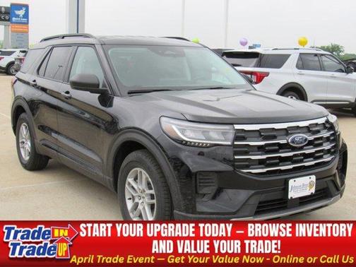 Agate Black Metallic 2026 Ford Explorer Active