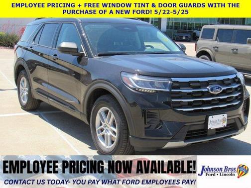 Agate Black Metallic 2026 Ford Explorer Active
