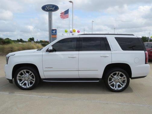 Summit White 2018 GMC Yukon SLT