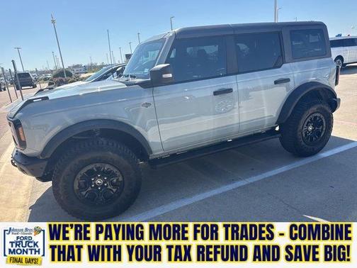 Cactus Green / Gray 2024 Ford Bronco Wildtrak