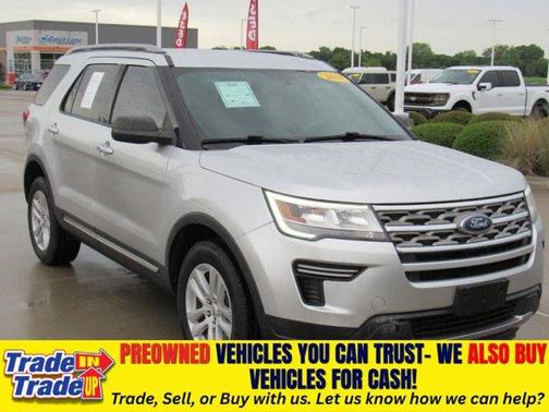 Ingot Silver 2018 Ford Explorer XLT
