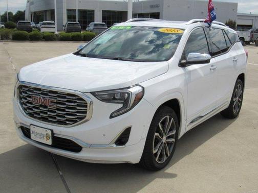 Summit White 2018 GMC Terrain Denali