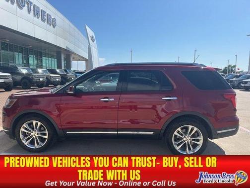 Ruby Red Metallic 2019 Ford Explorer Limited