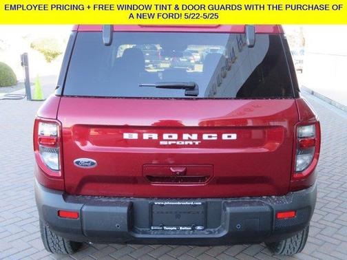 Ruby Red Metallic 2025 Ford Bronco Sport Big Bend