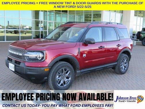 Ruby Red Metallic 2025 Ford Bronco Sport Big Bend