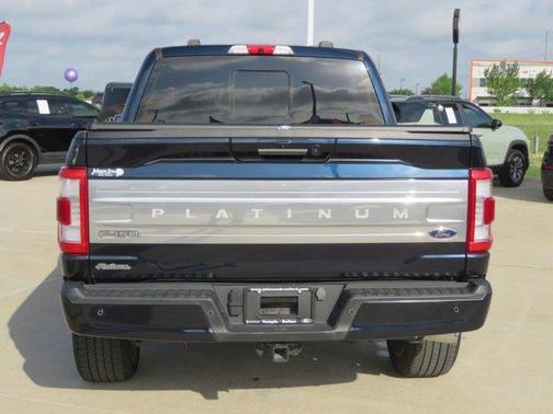 Blue 2023 Ford F-150 Platinum