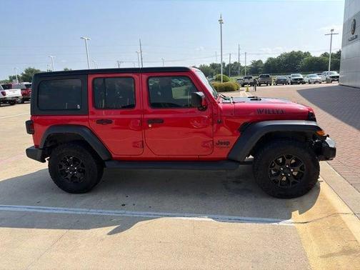 Firecracker Red Clearcoat 2022 Jeep Wrangler Unlimited Sport