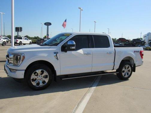 White Metallic 2023 Ford F-150 Platinum