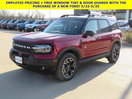 Ruby Red Metallic 2026 Ford Bronco Sport Outer Banks