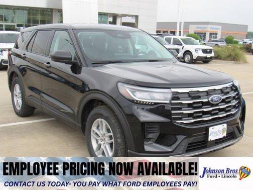 Agate Black Metallic 2026 Ford Explorer Active