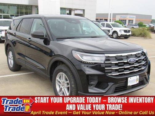 Agate Black Metallic 2026 Ford Explorer Active