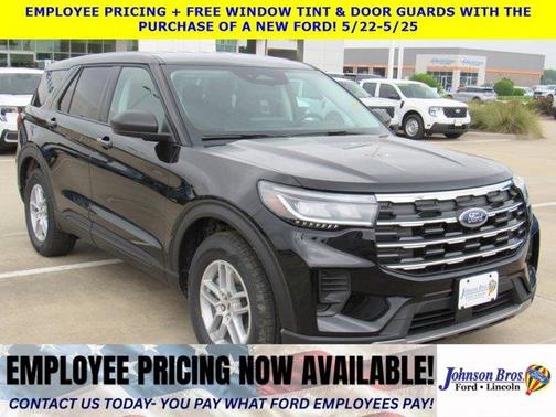 Agate Black Metallic 2026 Ford Explorer Active