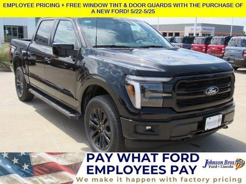 Agate Black Metallic 2026 Ford F-150 Lariat