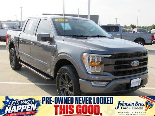 Gray Metallic 2023 Ford F-150 Lariat