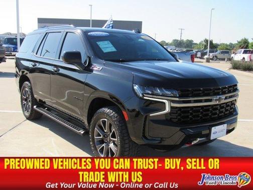 Black 2021 Chevrolet Tahoe Z71