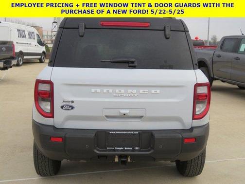 Space White Metallic 2026 Ford Bronco Sport Badlands