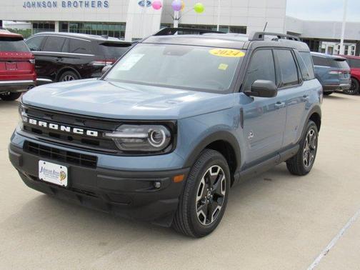 Azure Gray Metallic 2024 Ford Bronco Sport Outer Banks
