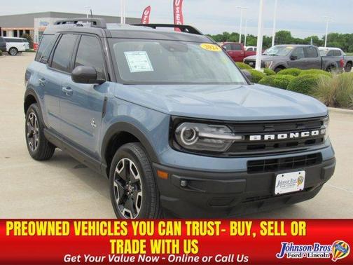 Azure Gray Metallic 2024 Ford Bronco Sport Outer Banks