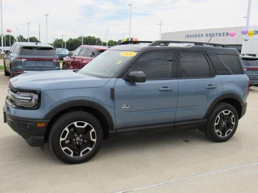 Azure Gray Metallic 2024 Ford Bronco Sport Outer Banks