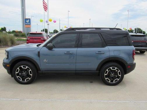Azure Gray Metallic 2024 Ford Bronco Sport Outer Banks