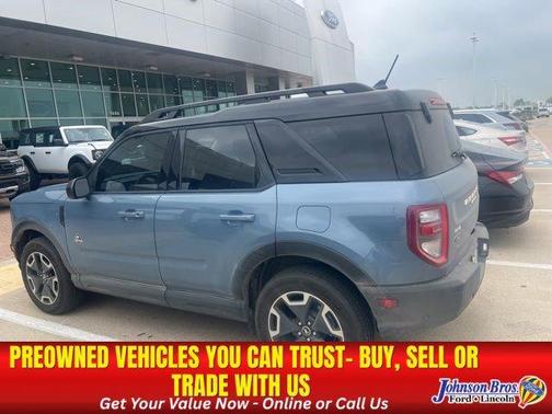 Azure Gray Metallic 2024 Ford Bronco Sport Outer Banks