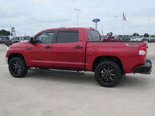 Red 2017 Toyota Tundra SR5