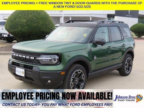Eruption Green Metallic 2025 Ford Bronco Sport Outer Banks