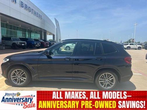 Carbon Black Metallic 2020 BMW X3 xDrive30i