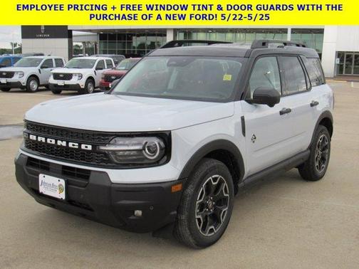 Space White Metallic 2026 Ford Bronco Sport Outer Banks