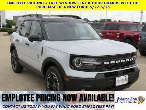 Space White Metallic 2026 Ford Bronco Sport Outer Banks