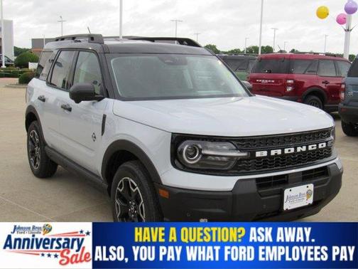 Space White Metallic 2026 Ford Bronco Sport Outer Banks