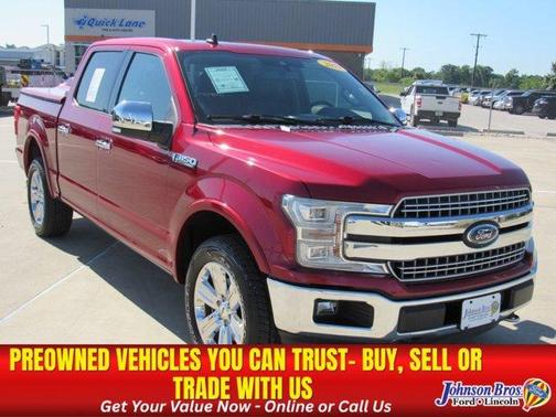 Ruby Red Metallic 2019 Ford F-150 Lariat