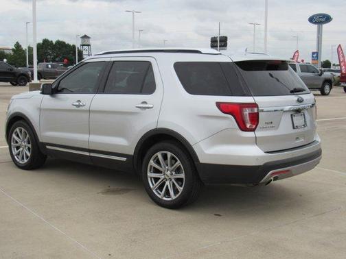 Silver 2017 Ford Explorer Limited