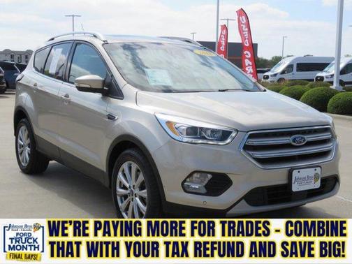 White Gold 2018 Ford Escape Titanium