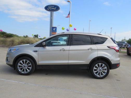 White Gold 2018 Ford Escape Titanium